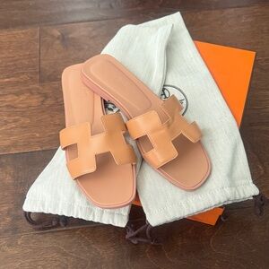 Women's Hermes Oran Granit Slide Sandals